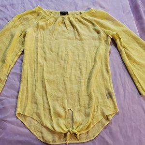 YELLOW BLOUSE